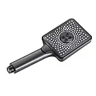 Набір душова система з тропічним душем і змішувачем на умивальник Frap F247161 чорна матова квадратна, фото 3