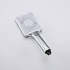 Душова система з тропічним душем і високим змішувачем на умивальник Frap F2471-12 хром, фото 4