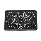 Набір душова система з тропічним душем і змішувачем на умивальник Frap F2471-9-10 матовий графіт, фото 5