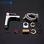 Змішувач для умивальника GAPPO G1002-2, хром, фото 7