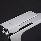 Змішувач для умивальника Gappo Futura G1018 квадратний хром, фото 3