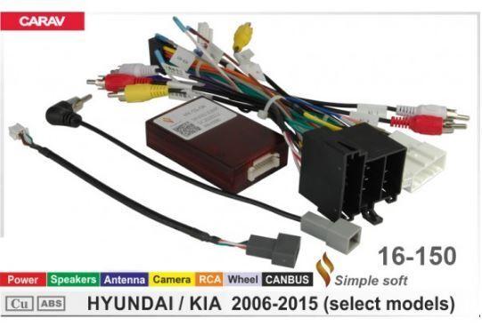Перехідник для магнітол 9", 10.1" Carav 16-150 Hyundai, KIA