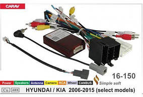 Перехідник для магнітол 9", 10.1" Carav 16-150 Hyundai, KIA