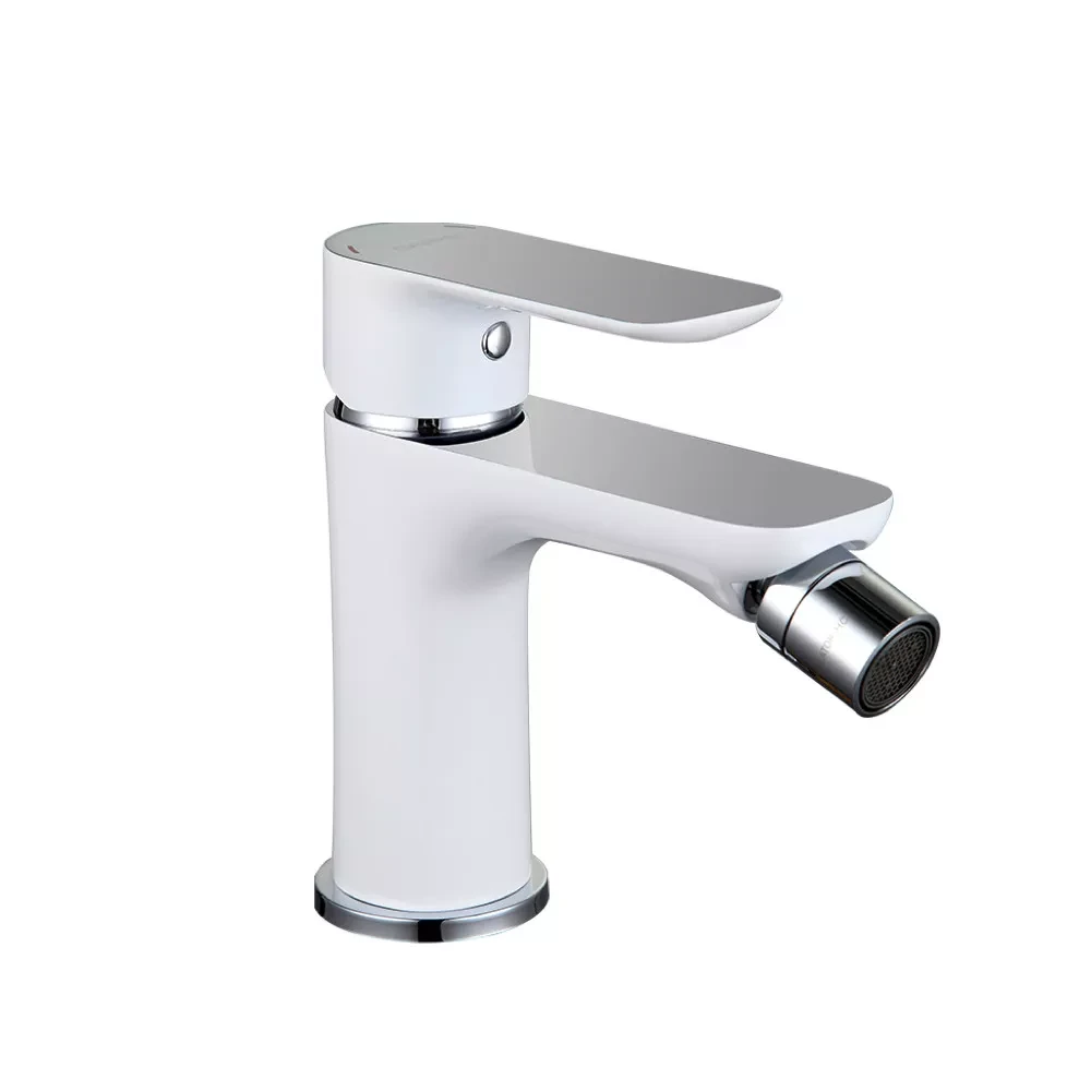 Змішувач для біде GAPPO G5048, білий/хром, фото 1