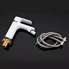 Змішувач для біде GAPPO G5048, білий/хром, фото 3