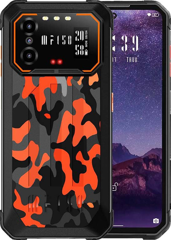 Смартфон OUKITEL IIIF150 B2 6/256GB Black, 10000 мАг, 48 МП, Night Vision, NFC, IP69K, Дисплей 6.5" Помаранчевий, фото 1