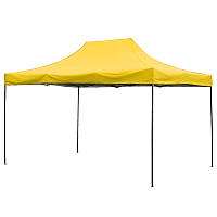 Розсувний Шатер 2*3 Жовтий (Чорний каркас)