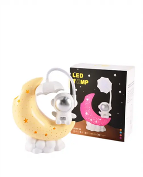 Світлодіодна настільна лампа + органайзер для ручок Moon