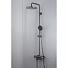 G2406-9 душ. система 3х функц. одноваж. лат. Ø35 (сірий Gungrey) {3/1}, фото 2