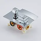 G7107-70 душ. система вбуд. 3х функц. одноваг. лар. Ø35 (хром)342/1694, фото 4