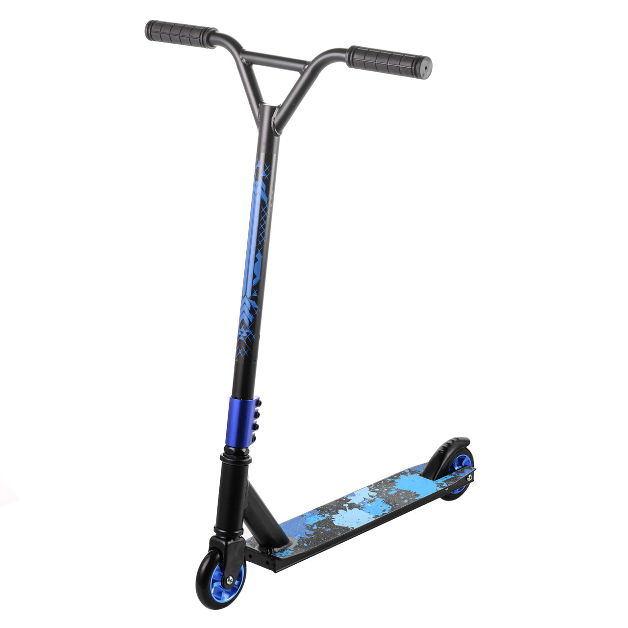 Триколісний дитячий самокат Scooter 5 в 1 з сидінням батьківською ручкою та кошиком Зелений