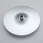 F015-25 лійка стельова кругла 250mm хром-білий (коробка) {20/1}, фото 4