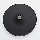 F016-25 лійка стельова кругла 250mm ABS пластик чорна (коробка) {20/1}, фото 3