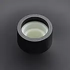 F016-25 лійка стельова кругла 250mm ABS пластик чорна (коробка) {20/1}, фото 4