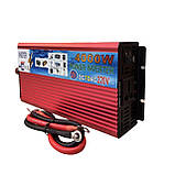 Перетворювач напруги Power 4000 Вт 12V/220V інвертор 4000W DC to AC, фото 4