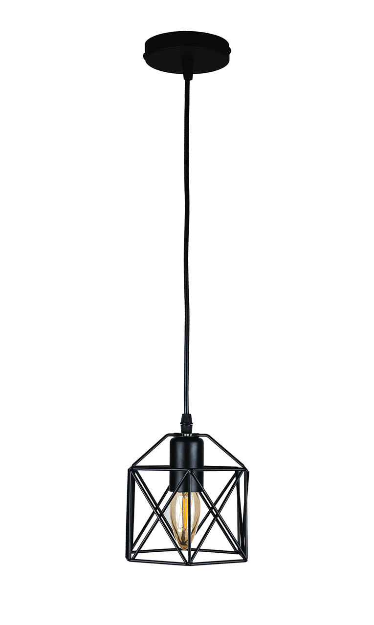 Підвісний світильник Levistella 756PR101F-1 BK, фото 1