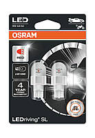 Світлодіодні лампи "Osram" W16W LEDriving (RED) (12 V)(2 шт)