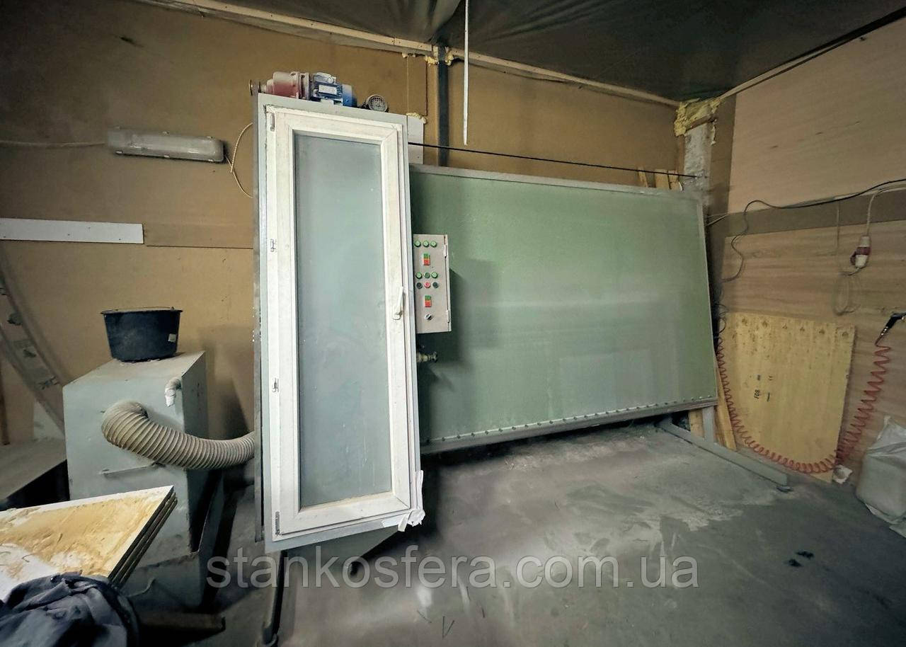 Піскоструминний верстат б/в для матування скла і дзеркал СПС-01, фото 1