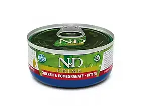 Farmina (Фарміна) вологий корм для кошенят, вагітних та лактуючих кішок КУРКА та ГРАНАТ 70г