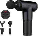 Портативний ручний масажер для тіла Fascial Gun М'язовий, фото 3