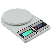 Ваги кухонні електронні з дисплеєм до 8 кг. поділ 1 г. SF-400