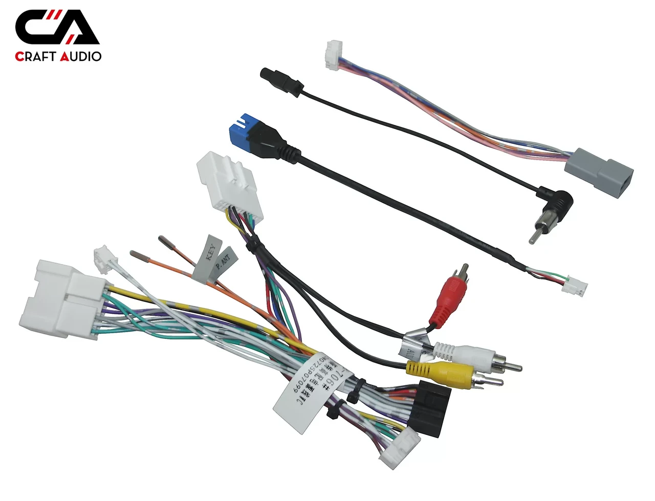 Комплект дротів для магнітол 16PIN CraftAudio CB-706# Renault
