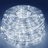 Гірлянда шланг дюралайт 10 м світлодіодна вулична та внутрішня 8 режимів Білий