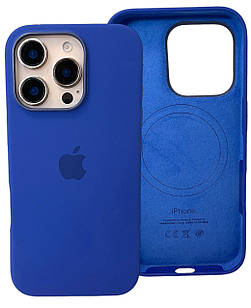 Original Silicone Case for iPhone iPhone 16 Pro, Brilliant Blue