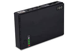 Резервне живлення для роутера ICEnergy DC1018P 10400 mAh 18Вт з кількома виходами USB та DC, компактний ДБЖ для безперебійної