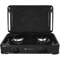 Таганок Газова плита на 2 конфорки YUCEL O-200-LPG чорний