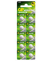Батарейки-таблетки GP A76/LR44/AG13/V13GA 1.5V, Alkaline, 1 штука