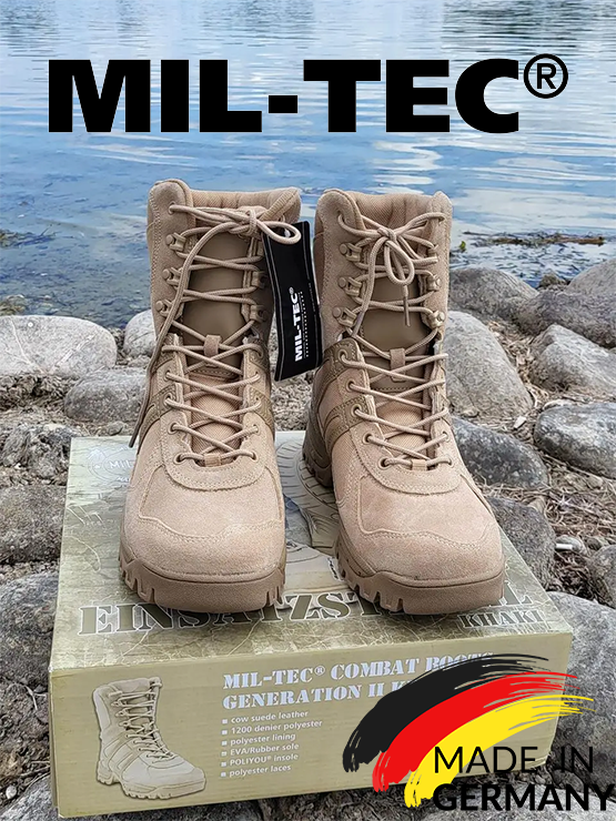 Тактичні Черевики MIL-TEC COMBAT GENERATION II COYOTE