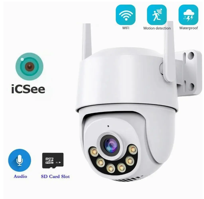 Камера відеоспостереження WiFi Smart Camera IP Q-8 4MP