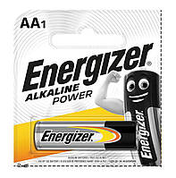 Батарейка Energizer LR6, AA, Alkaline, блістер 1 штука