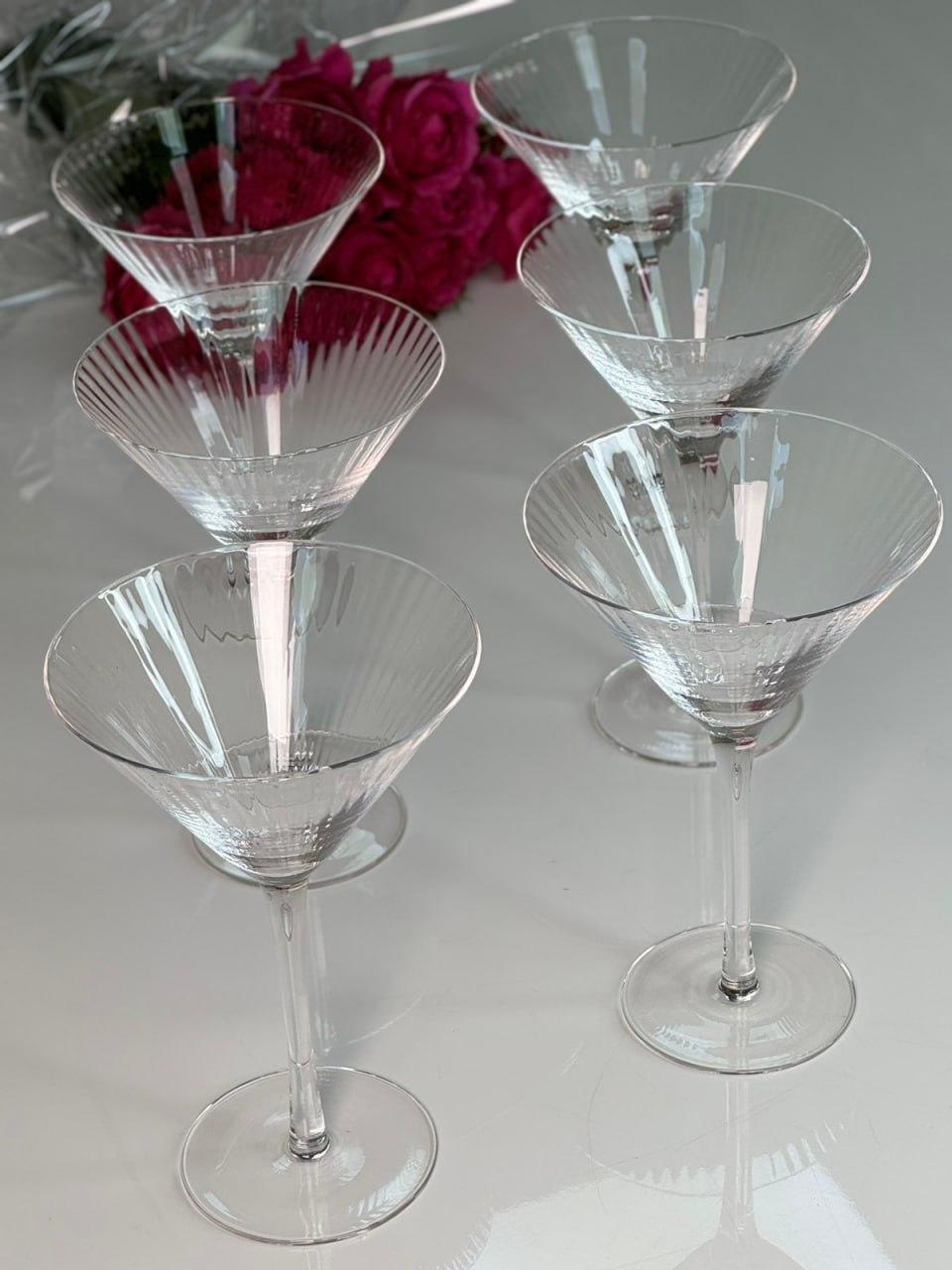 Набір келихів для мартіні "Бергамо" 290 мл 6 шт