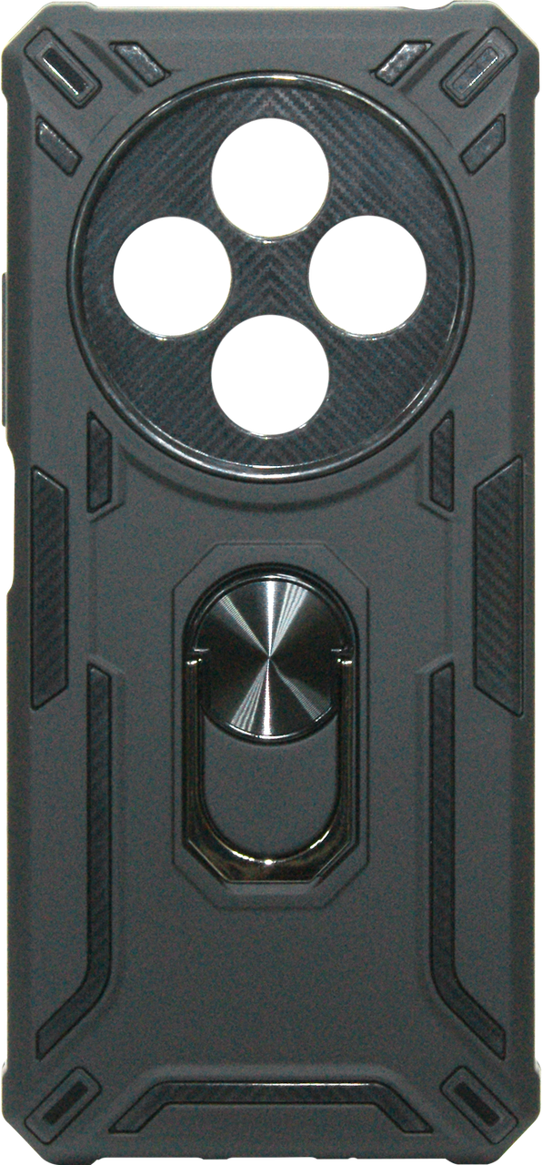 Накладка Xiaomi Redmi 14C black Magnetic Armor Ring Honor