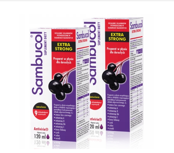 Sambucol Extra Strong 120 мл х2, фото 1
