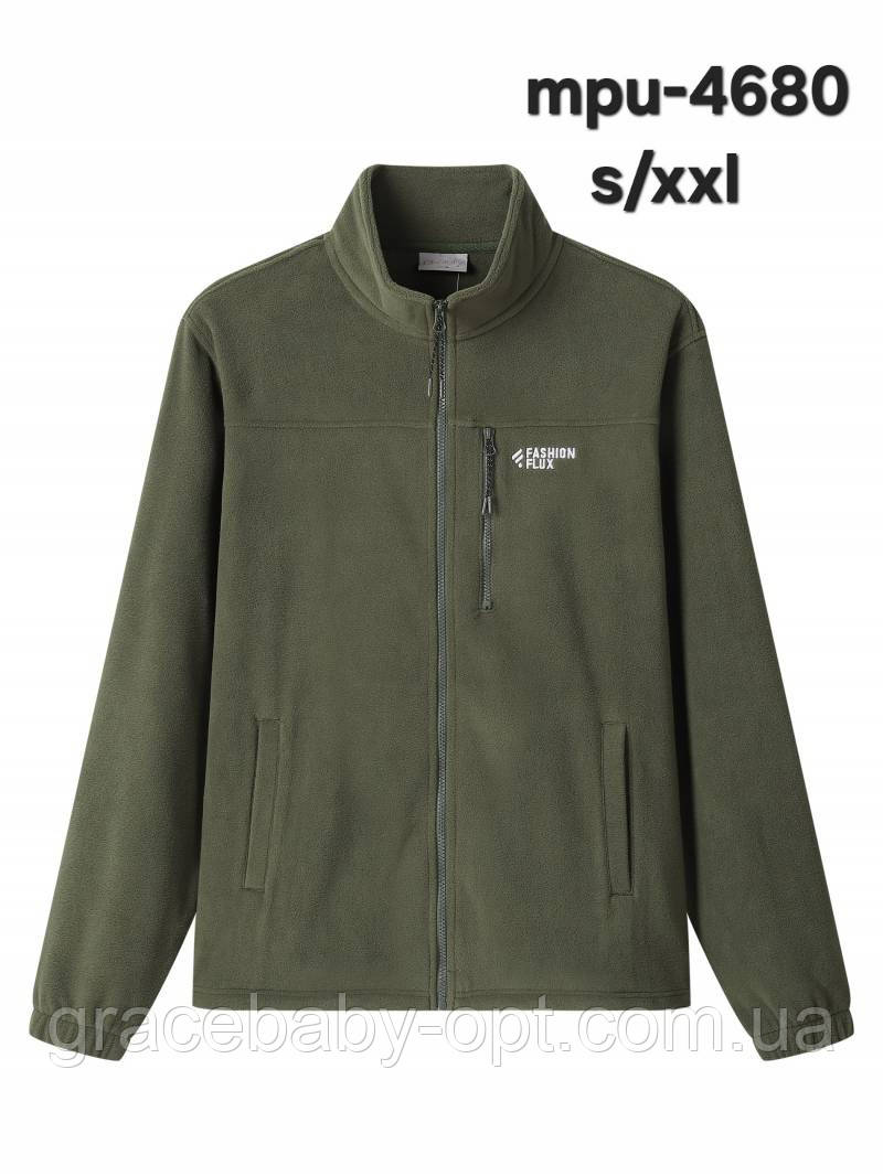 Пайта флісова чоловіча оптом, Glo-story, S-2XL рр,  № MPU-4680, фото 1
