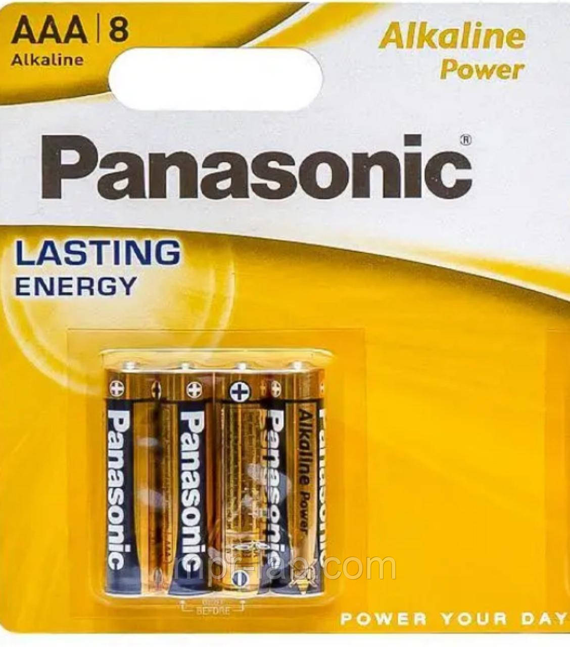 Батарейка Panasonic LR03, AAA, Alkaline, блістер 4 штуки, фото 1