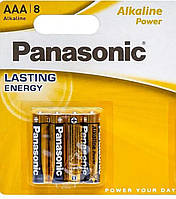 Батарейка Panasonic LR03, AAA, Alkaline, блістер 4 штуки
