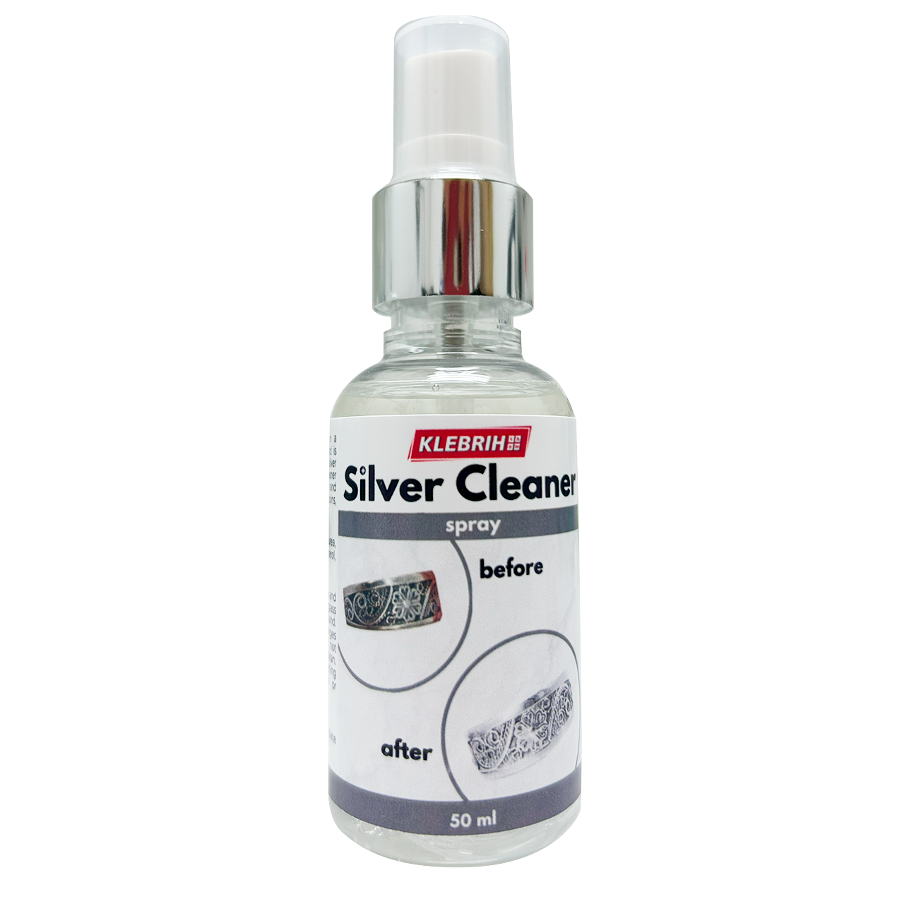 Засіб для чистки срібла та срібних прикрас "Silver cleaner spray" - фото 1 - id-p2237080749
