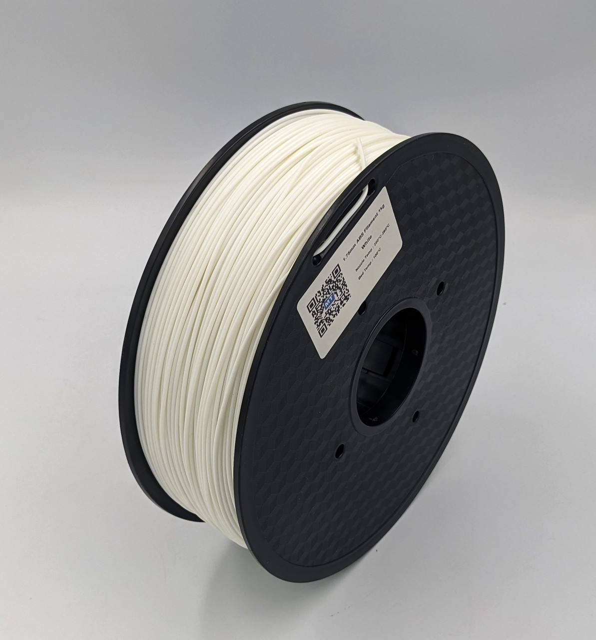 ABS-пластик MT Filament до 3D-принтера 1.75 мм 1 кг білий (3DMT-ABS1.75-01-W), фото 1