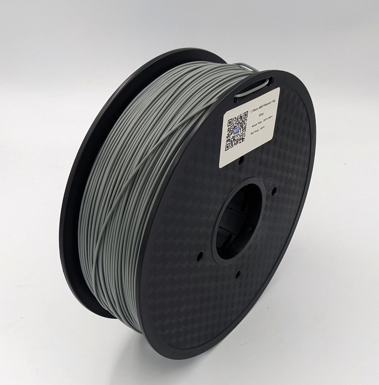 ABS-пластик MT Filament до 3D-принтера 1.75 мм 1 кг сірий (3DMT-ABS1.75-01-GR)