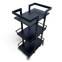 Візок косметологічний Mark 07 Black ДСП