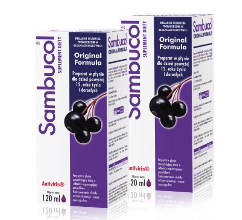 Sambucol ORIGINAL FORMULA 120 мл х2, фото 1