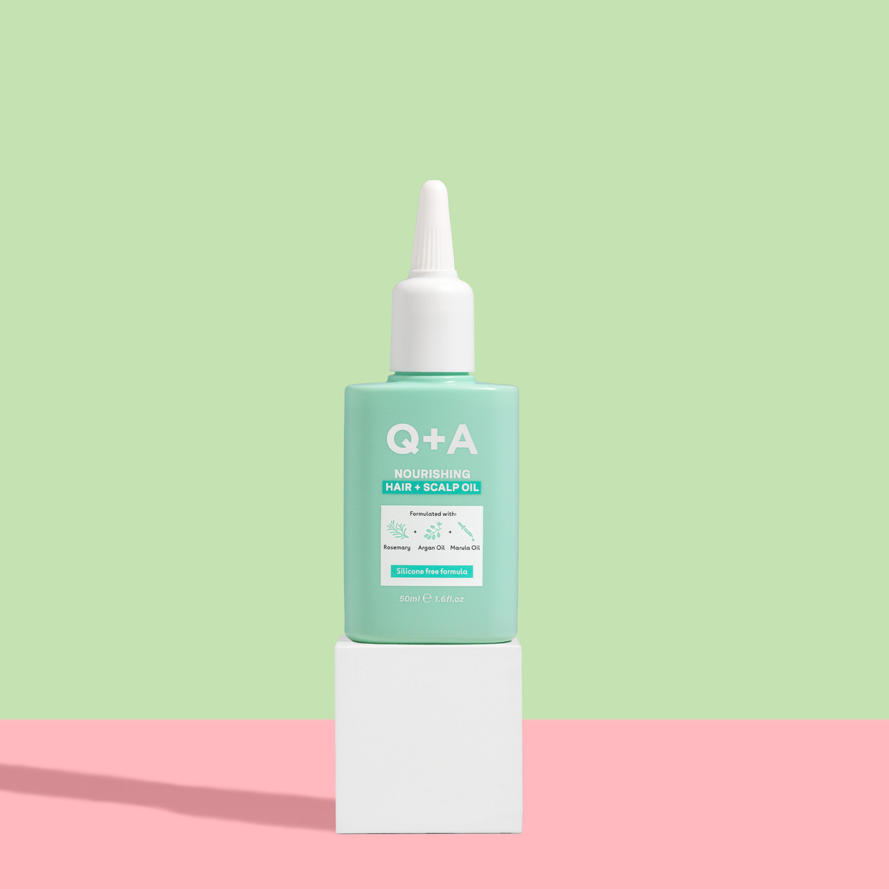 Живильна олія для волосся та шкіри голови Q+A Nourishing Scalp Hair Oil