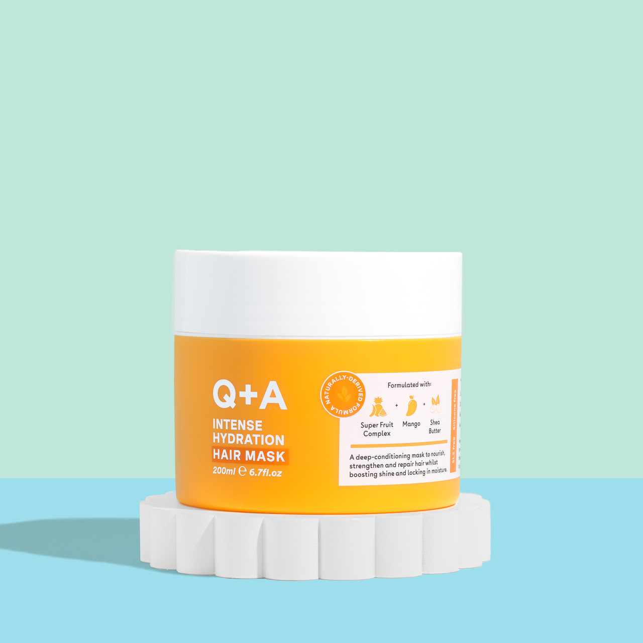 Маска для інтенсивного зволоження волосся Q+A Intense Hair Mask, фото 1