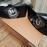 Led фара додаткова, у бампер "Skoda Octavia A5 09-13" 3 лінзи з DRL у корпусі DC 12-80V, 18 Вт, фото 7