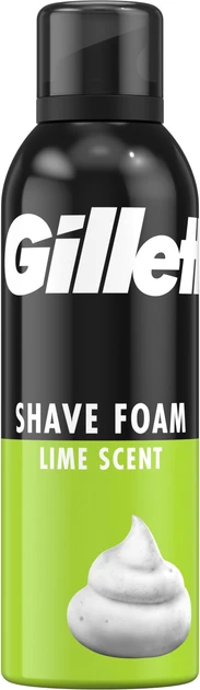 Піна для гоління Gillette Lime (200мл.)