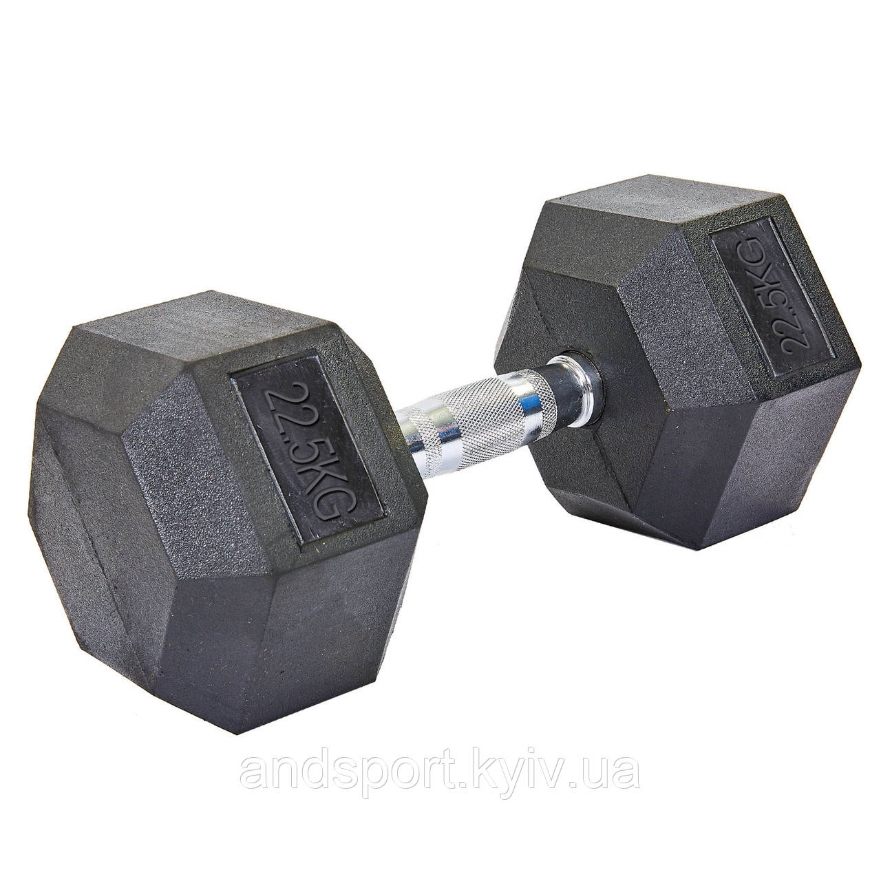 Гантель цільна шестигранна SP-Planeta SC-8013-22,5 1шт 22,5кг Код SC-8013-22_5